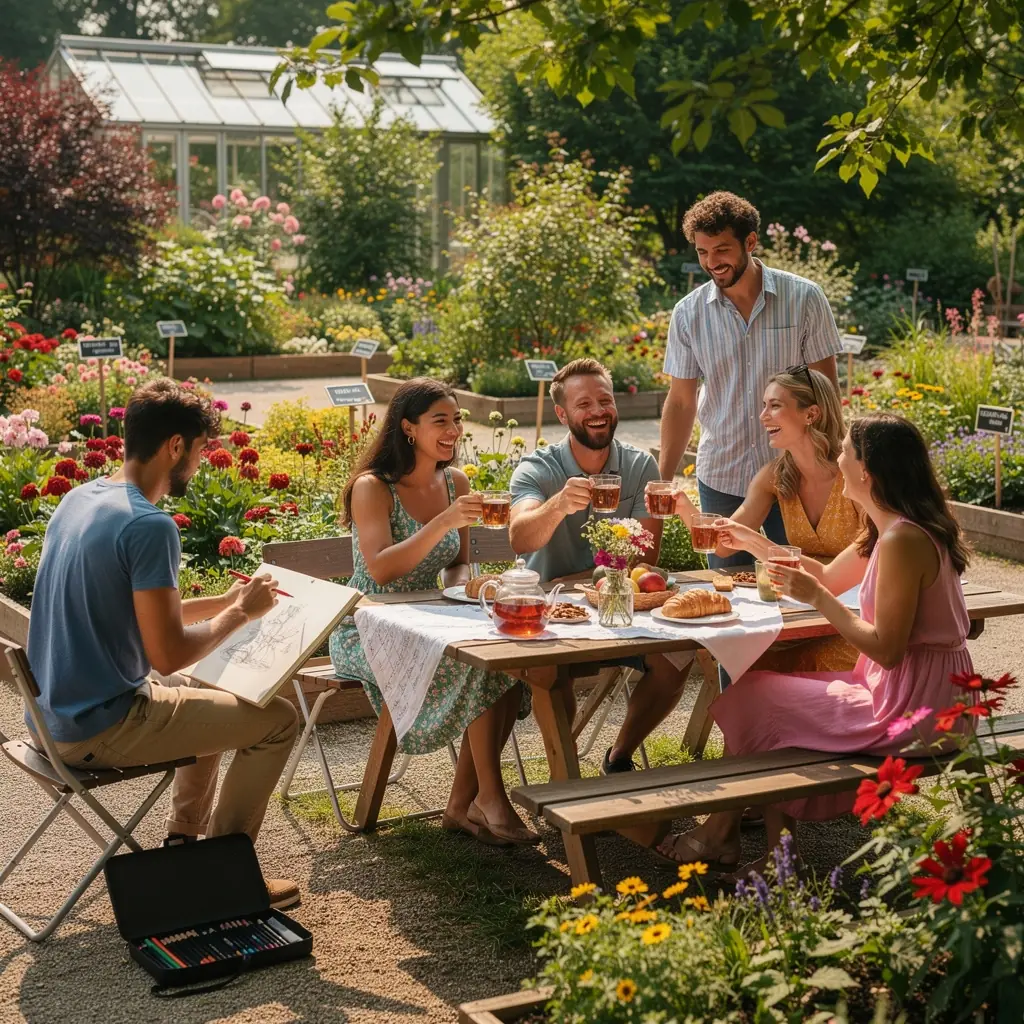 Čajová lístková zmes rooibos a vanilka s čajovým príslušenstvom